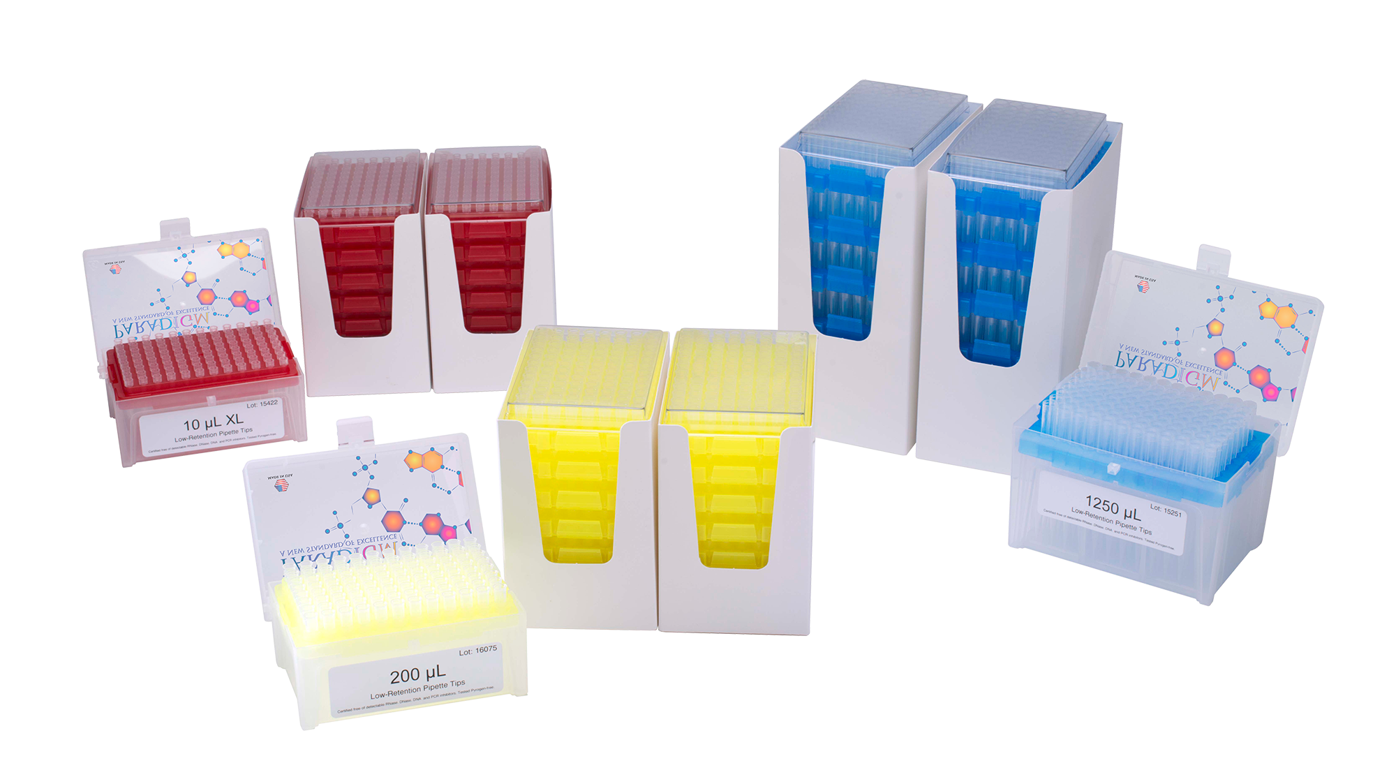 Paradigm Low-Retention Refills, Benchtop